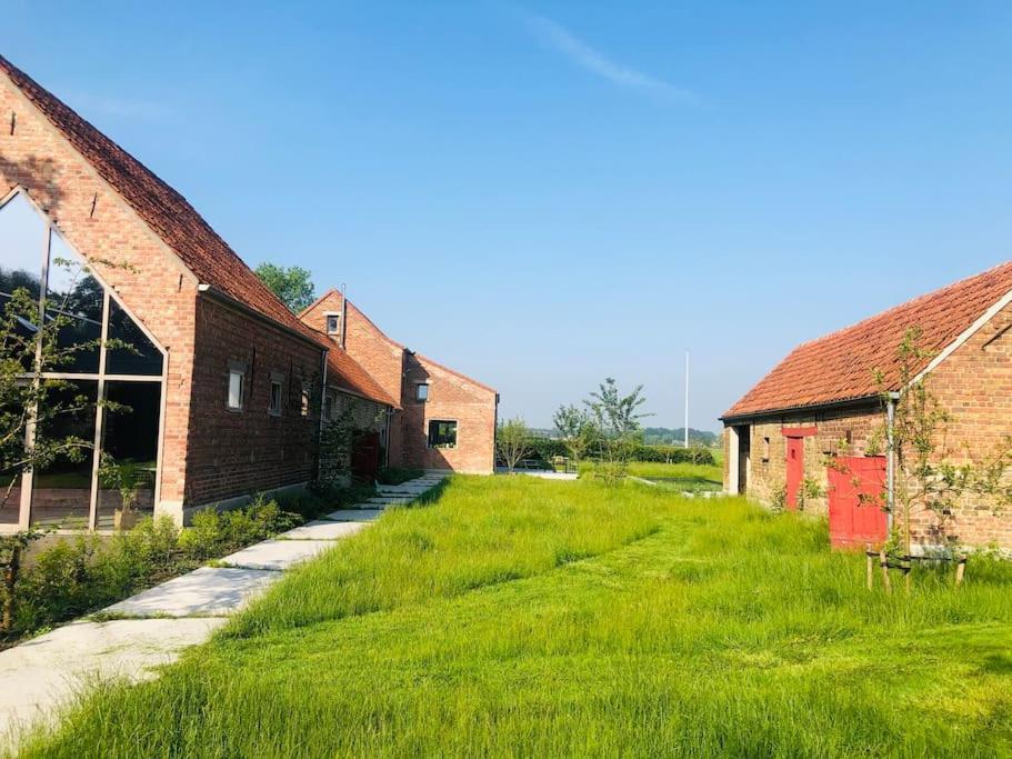 Schuurloft Hof Ten Bogaerde Met Biozwembad, Veldzicht & Uilennest Jabbeke  Exterior foto